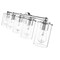 Z-Lite Thayer Vanity, 5-Light, 39 In.W x 5.75 In.L x 8.75 In.H, Chrome /Clear 742-5V-CH - alternate 2